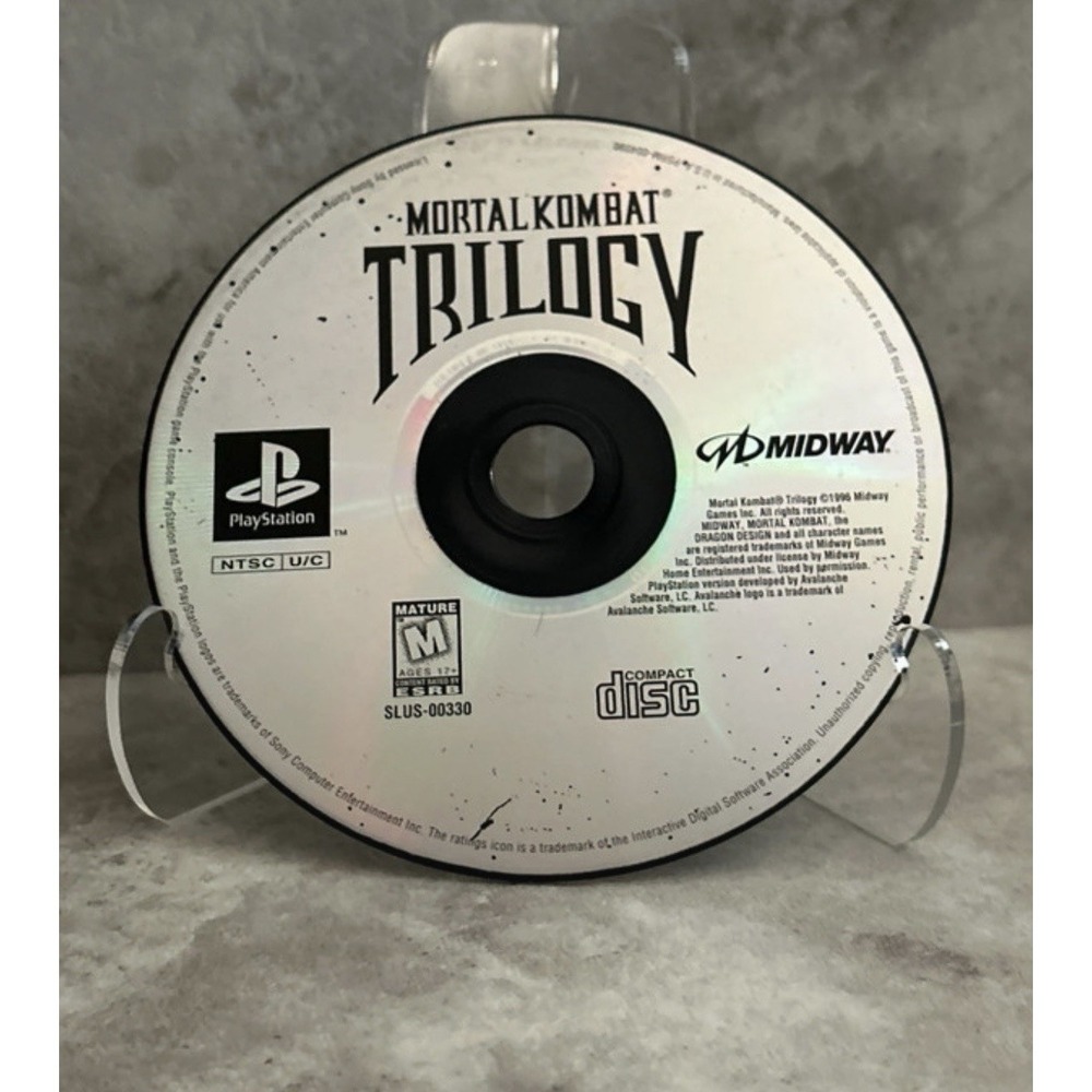 Mortal Kombat Trilogy (PlayStation 1, 1996) Disc Only!